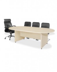 Bàn họp chân gỗ 2.4m nội thất 190 BH24-CG