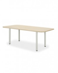 Bàn họp chân thép trụ tròn nội thất 190 BH18-CT