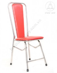 Ghế gấp inox phú mỹ đệm simily G01simily