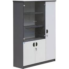 Tủ gỗ 3 buồng màu ghi HP1830-3B (HP1960-3B)