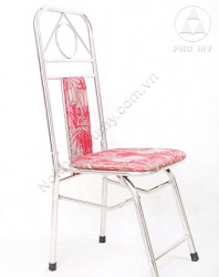 Ghế xếp inox có lưng tựa Phú Mỹ G15ni