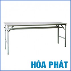Bàn hội trường chân gấp có ngăn BG05 rộng 1,8m (BG05-518 B)