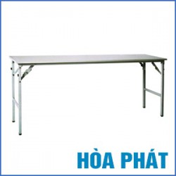 Bàn hội trường chân gấp có ngăn BG05 rộng 1,2m sâu 50cm (BG05-512 B)