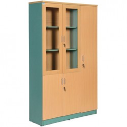 Tủ gỗ màu vàng xanh SV1960-3B