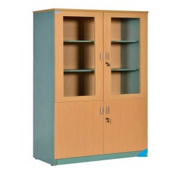 Tủ gỗ màu vàng xanh SV1960KG