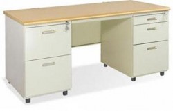 Bàn làm việc chân sắt BS14H-LV