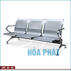 Ghế phòng chờ Hòa Phát GPC-02-03 (GPC02-3)