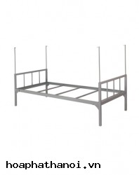 Giường sắt 1 tầng nội thất 190 JS-1T có giát