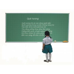 Bảng từ xanh kích thước: 120x120cm phào to