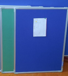 Bảng ghim khung nhôm nẹp nhỏ KT: 50x70cm