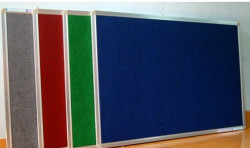 Bảng ghim khung nhôm nẹp nhỏ KT: 80x120cm