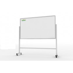Bảng từ trắng có chân di động, KT: 160x120cm phào to