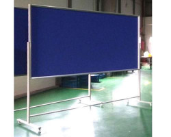 Bảng ghim có chân di động, kích thước: 120x240cm