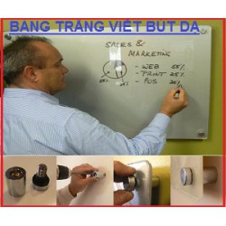 Bảng kính trắng viết bút dạ 100x120cm