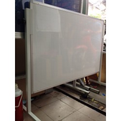 Bảng từ trắng có chân 60x100cm phào to