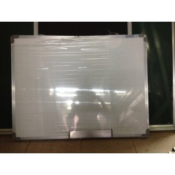 Bảng từ trắng Hàn Quốc 60x100cm khung 2cm