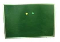 Bảng từ xanh viết phấn 40x60cm khung 2cm