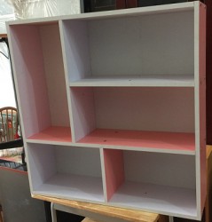 Giá sách treo tường  bằng gỗ rộng 1 mét