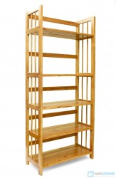 Giá sách gỗ 5 tầng 100cmx28cmx158cm