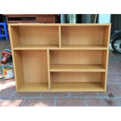 Giá để sách bằng gỗ GS10-Rộng 1m
