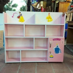 Giá kệ mầm non gỗ KMN10 rộng 100cm