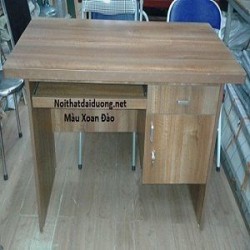 Bàn nhân viên BVT10 Min- Màu xoan đào