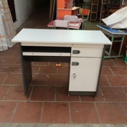 Bàn làm việc văn phòng BVT10 màu ghi chì