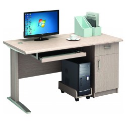 Bàn văn phòng Newtrend NT140C3HL (giá chưa gồm bàn phím và kệ CPU)