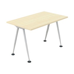 Bàn họp mặt gỗ chân sắt HRH2010C8