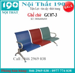Ghế băng chờ 3 chỗ Nội thất 190 GC07-3