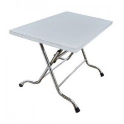 Bàn ăn Inox 1m2 chân gấp gọn Hòa Phát BCN712B