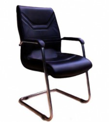 Ghế họp chân quỳ khung mạ SL719M da công nghiệp