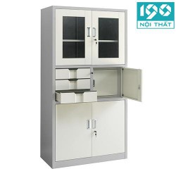 Tủ sắt lưu trữ file hồ sơ và tài liệu văn phòng Nội thất 190 TS03C