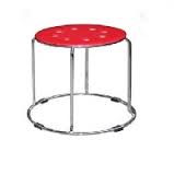 Ghế đôn Hòa Phát GD05A đệm nhựa chân mạ