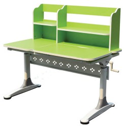 Bàn học Hòa Phát cho bé liền giá sách BHS26