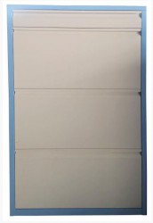 Tủ đựng giày giá rẻ bằng sắt TG03