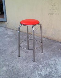Ghế đôn giá rẻ Phú Mỹ khung inox D56