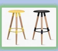 Ghế cafe chân gỗ giá rẻ GCF41N