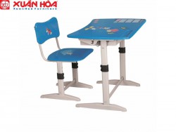 Bàn ghế học sinh Xuân Hòa BHS-14-07