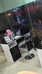 Ghế quầy bar lưng lưới chân thấp GB87D