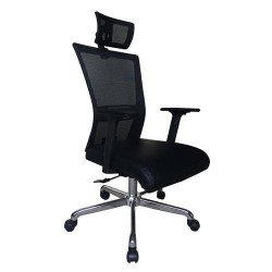 Ghế lưới hòa phát chân xoay GL318