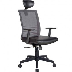 Ghế xoay lưới giám đốc chân sao nhựa GL321N