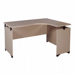 Bàn gỗ làm việc chữ l văn phòng hòa phát NTL16A