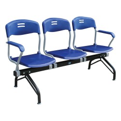 Ghế phòng chờ đệm tựa nhựa PC14-3