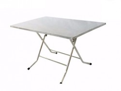 Bàn ăn gấp gọn xuân hòa chân inox BI-1270W