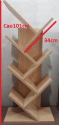 Kệ sách gỗ đẹp giá rẻ GS4T