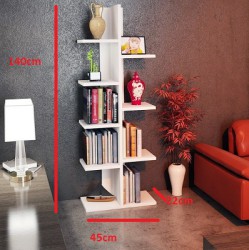 Kệ giá sách trang trí GS14
