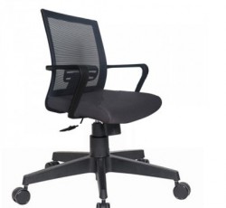 Ghế xoay lưới văn phòng chân sao nhựa GL117N