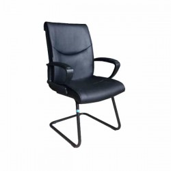 Ghế  da thật phòng họp khung thép SL606S