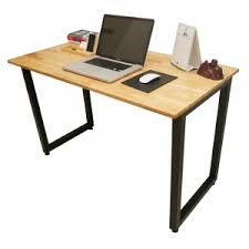 Bàn khung sắt mặt gỗ tự nhiên BSL10TNK